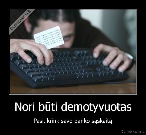 banko, saskaita,ubagas,varguolis