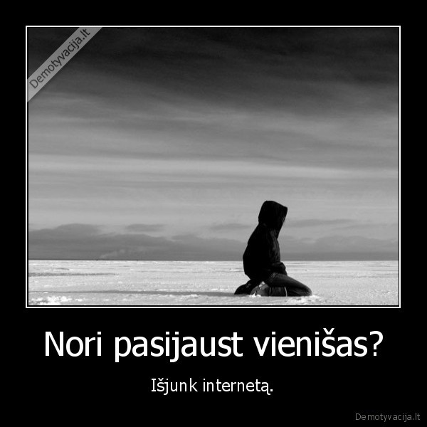 internetas,vienisas