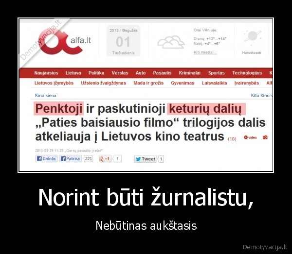 kvailas, zurnalistas,abydna, klaida,nepagalvojimas