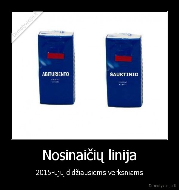 nosinaites,sauktiniai,abiturientai,asaros