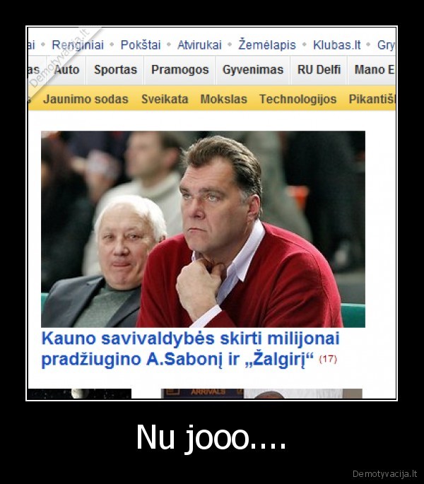Nu jooo....