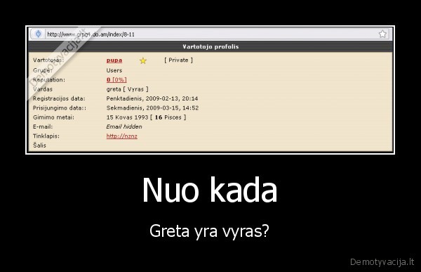 Nuo kada