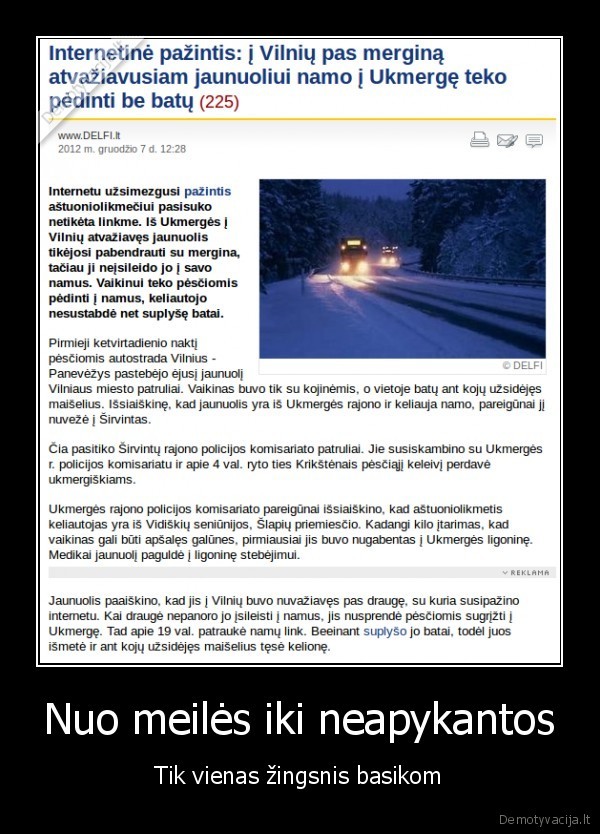 Nuo meilės iki neapykantos