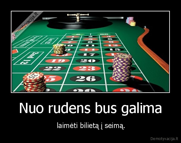 seimas,bilietas,loterija