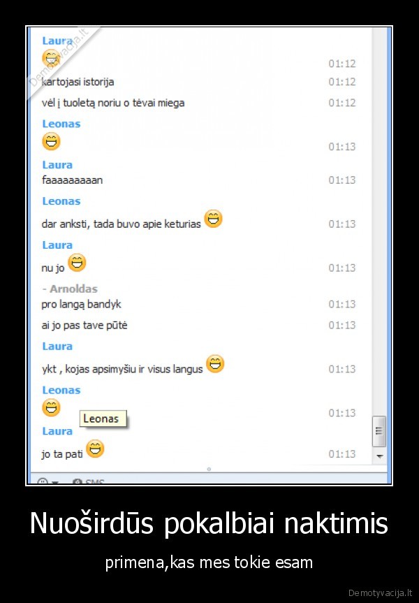 Nuoširdūs pokalbiai naktimis