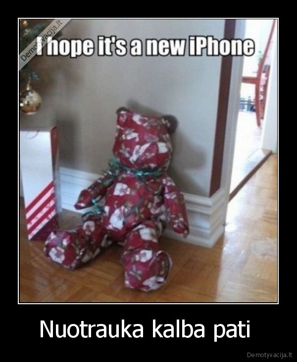 Nuotrauka kalba pati 