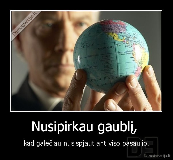 gaublys,pasaulis