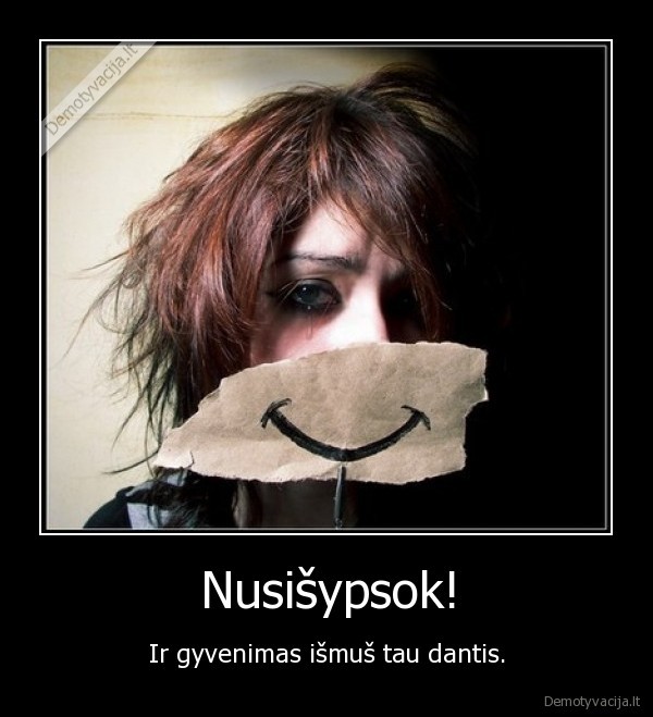 Nusišypsok!