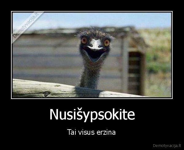 Nusišypsokite