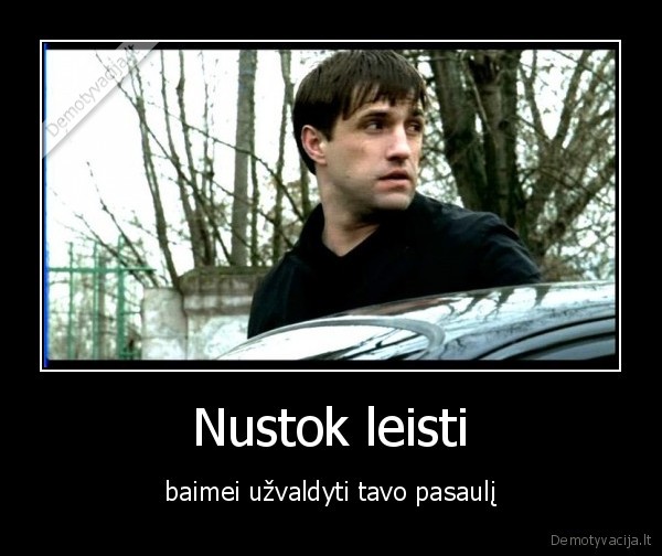 Nustok leisti