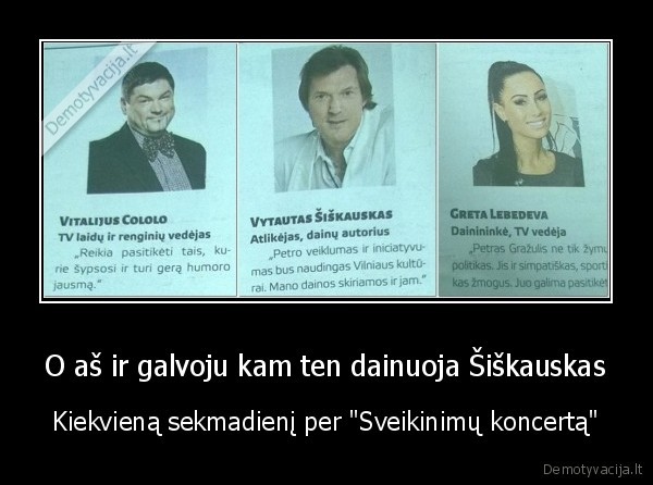 sveikinimu, koncertas,petras, grazulis,vytautas, siskauskas