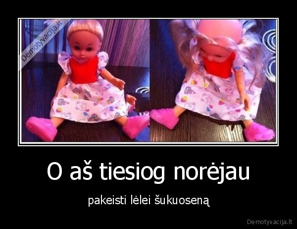 lele,sukuosena,pakeisti