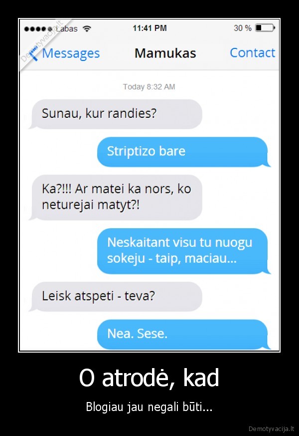 striptizo, baras,juokinga, sms