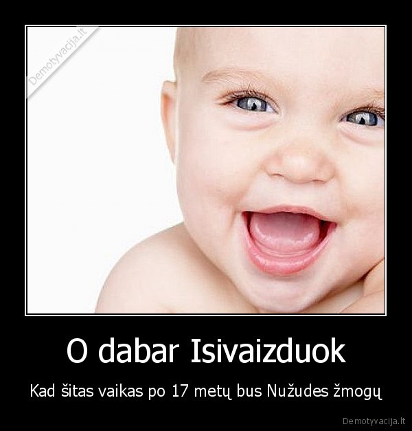 O dabar Isivaizduok