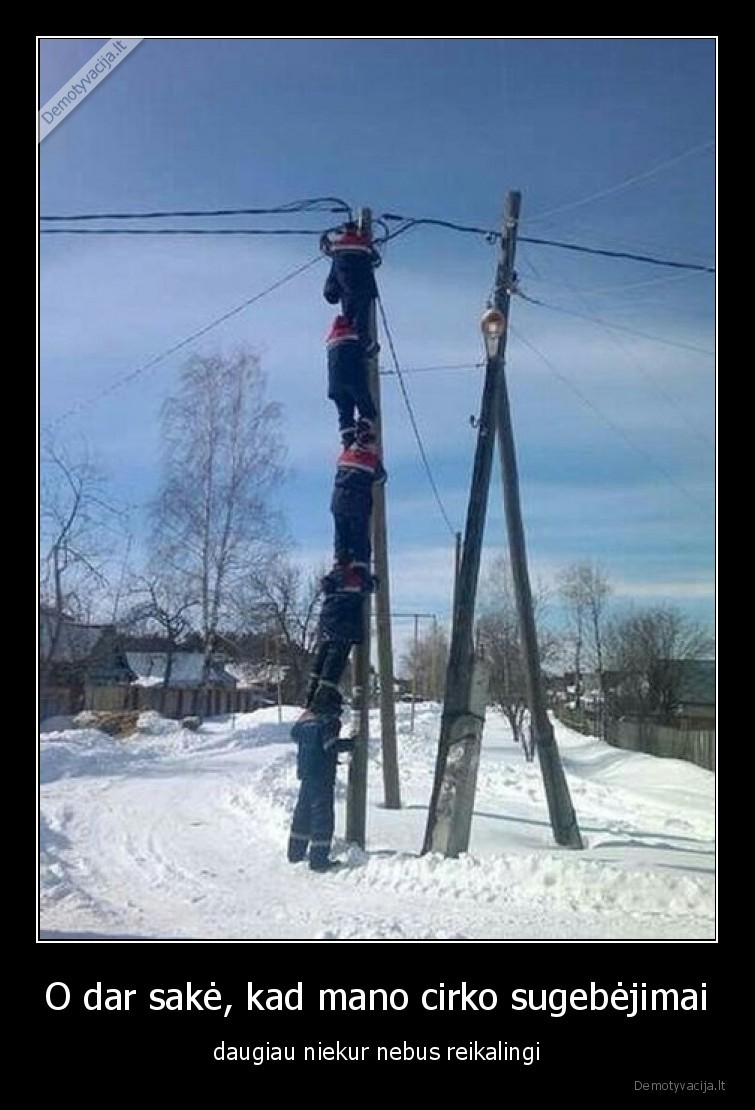 cirkas,darbas,elektrikai