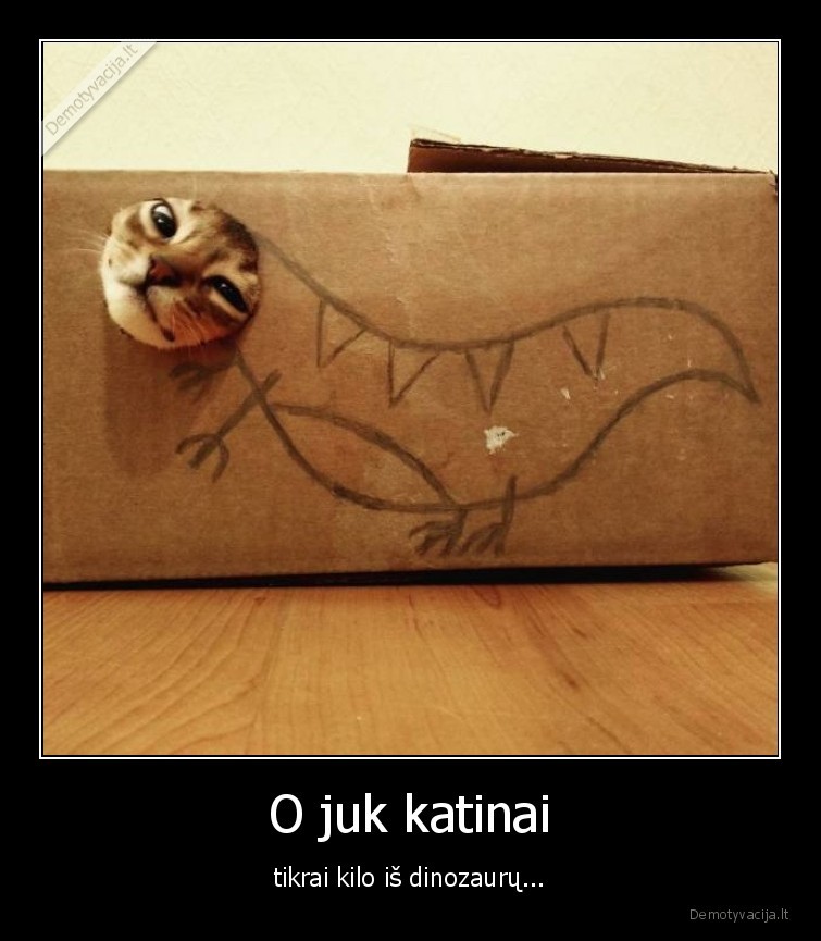 katinas,dinozauras