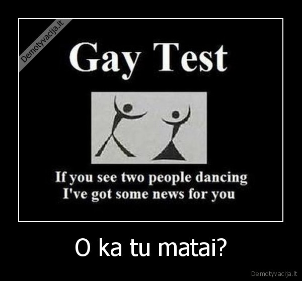 O ka tu matai?