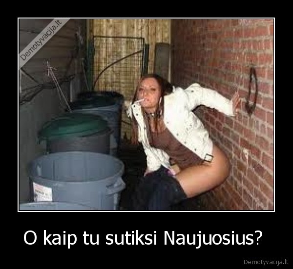 O kaip tu sutiksi Naujuosius? 