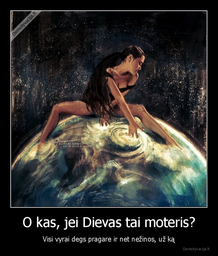 dievas,moteris,vyrai