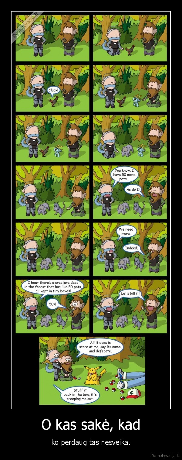pokemonai,perdaug