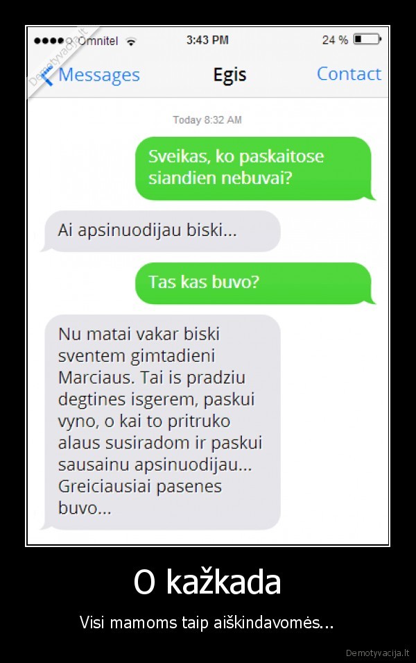 juokinga, sms,apsinuodijo, sausainiu