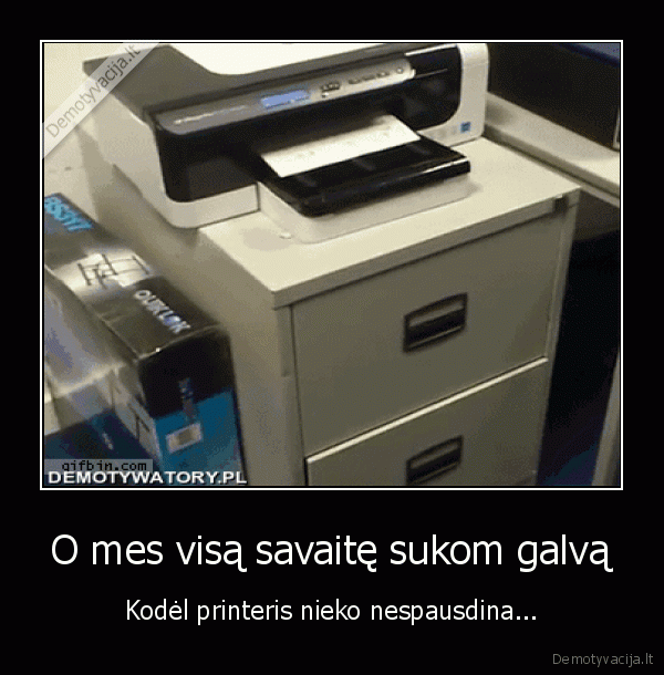 genialus, printeris,printerio, lapai