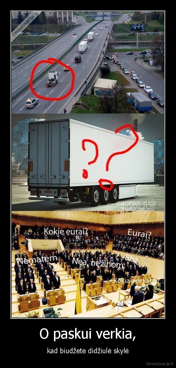 O paskui verkia,