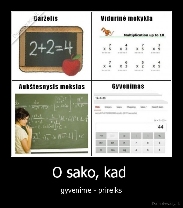 O sako, kad 
