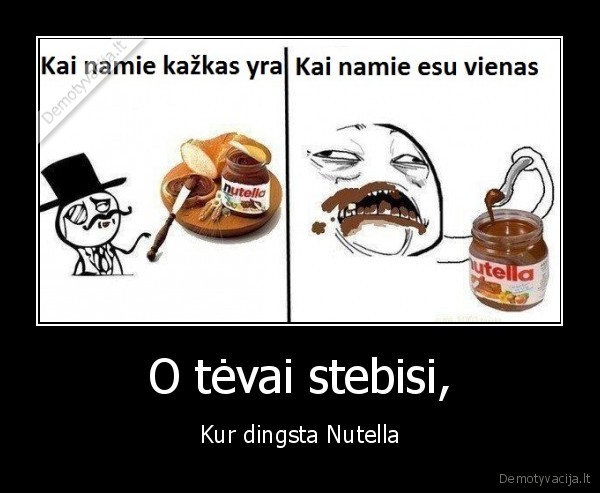 O tėvai stebisi,