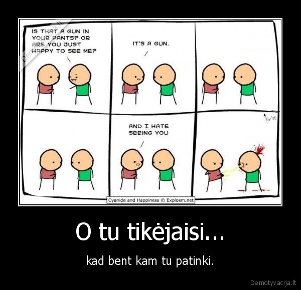 tikejaisi,svarbu