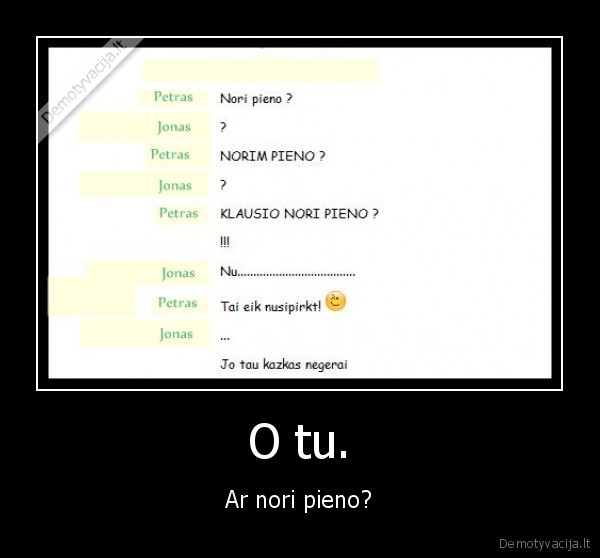 pienas