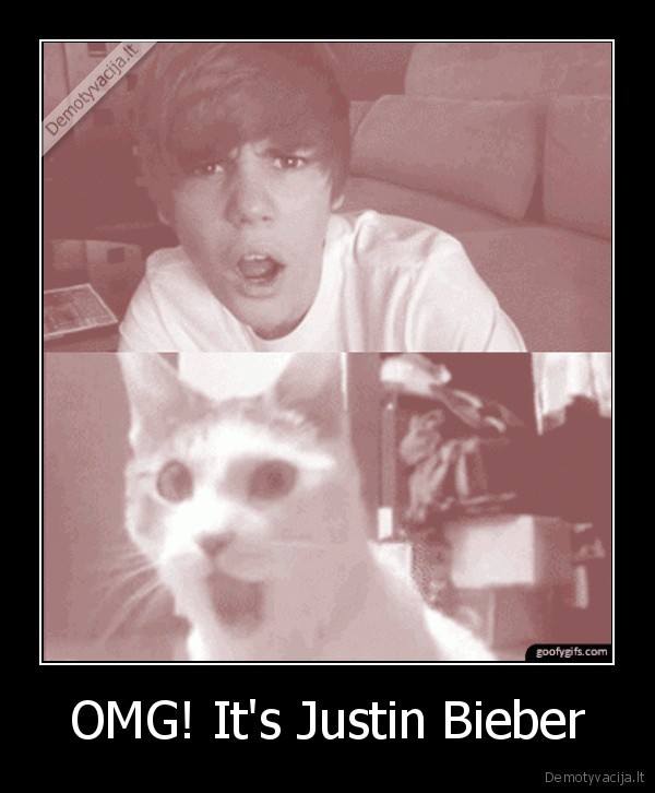 OMG! It's Justin Bieber
