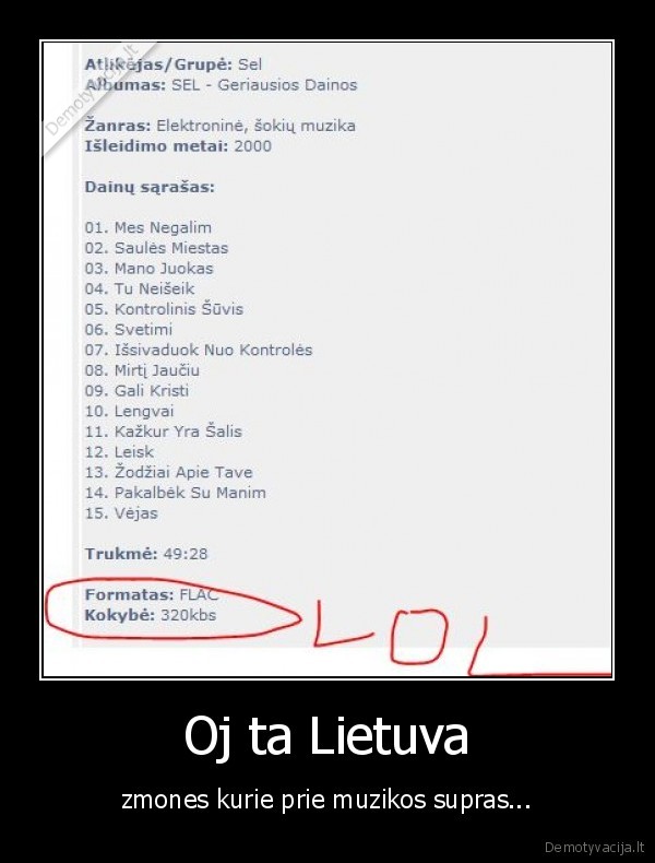 Oj ta Lietuva