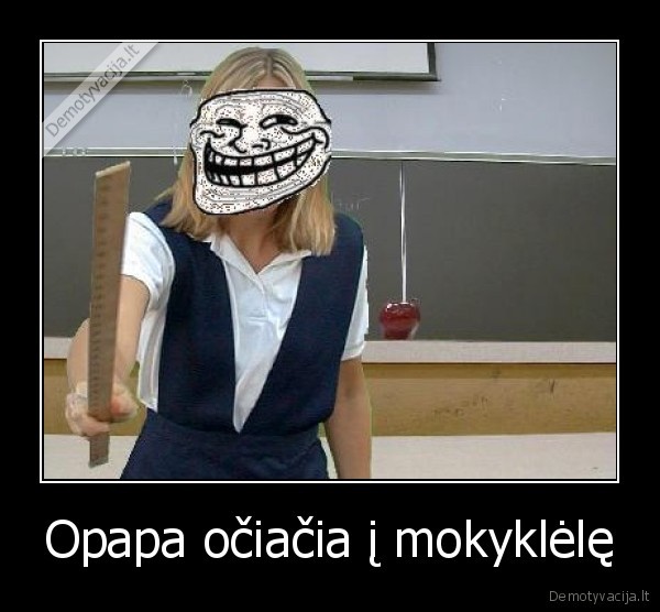 oi, kaip, visi, i, mokykla, nori