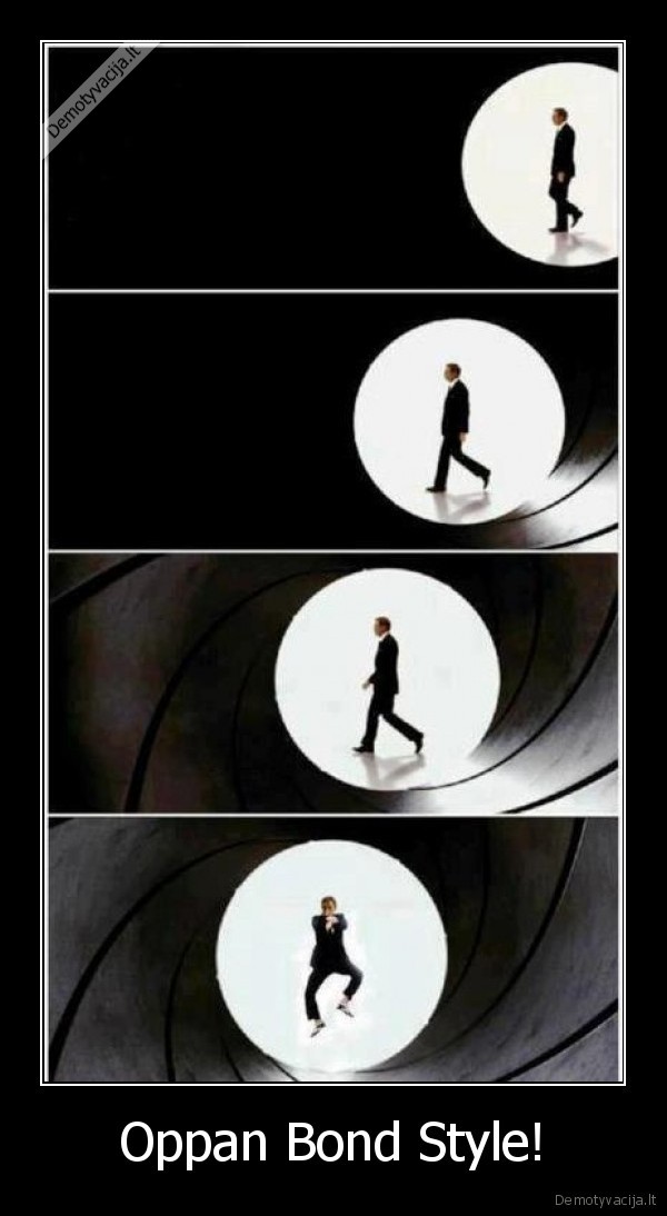 Oppan Bond Style!