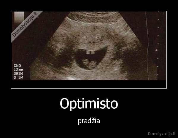 optimistas,vaikas