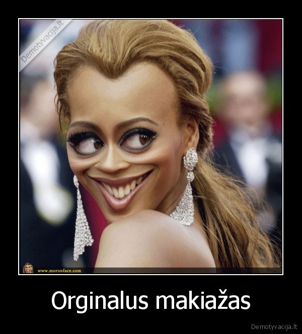 Orginalus makiažas