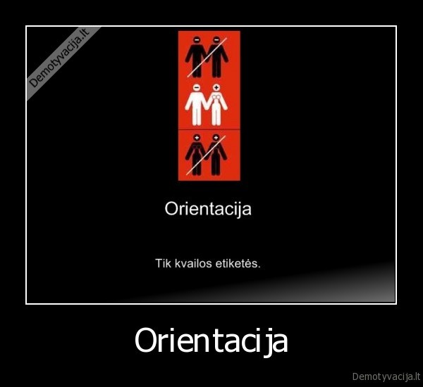 lytine, orientacija