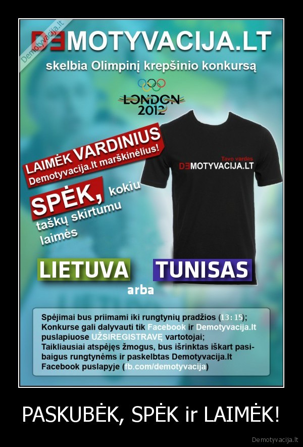 PASKUBĖK, SPĖK ir LAIMĖK!