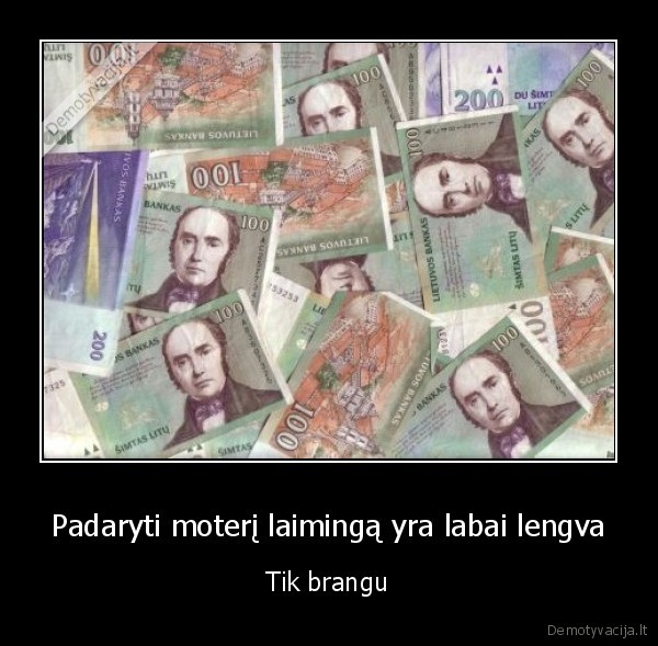 Padaryti moterį laimingą yra labai lengva