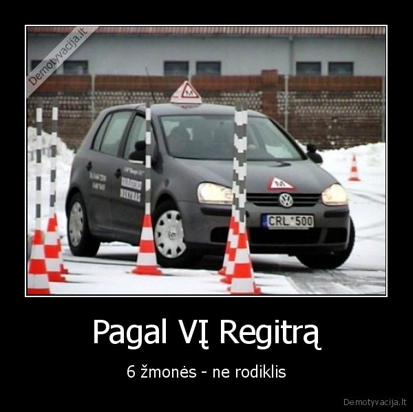 Pagal VĮ Regitrą