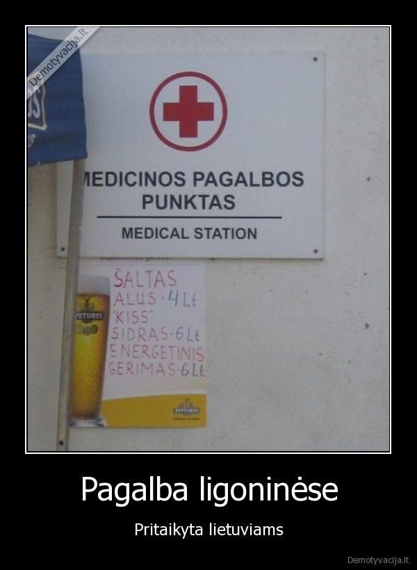 Pagalba ligoninėse