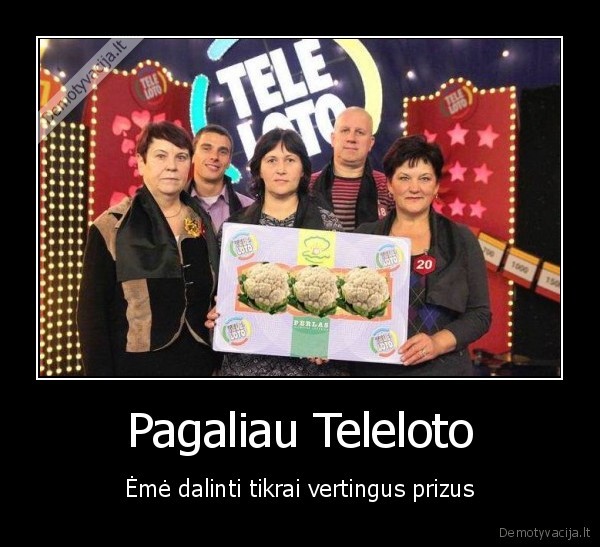 teleloto,kalafijorai