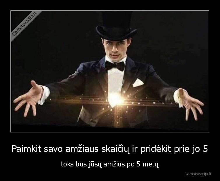 triukas,magas,amzius,metai