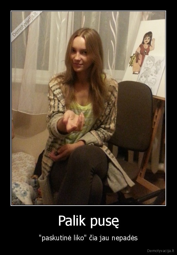 Palik pusę