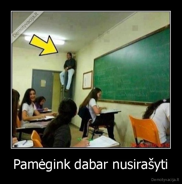 Pamėgink dabar nusirašyti