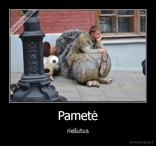 riesutai,kiausiniai,pamete