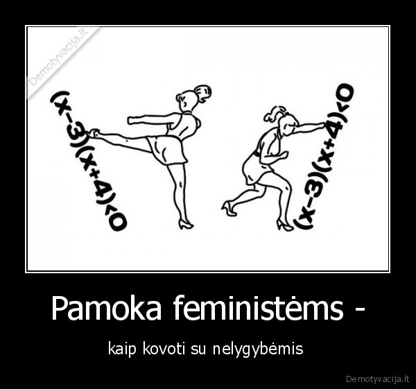 feministes,kovoti,matematika,nelygybes