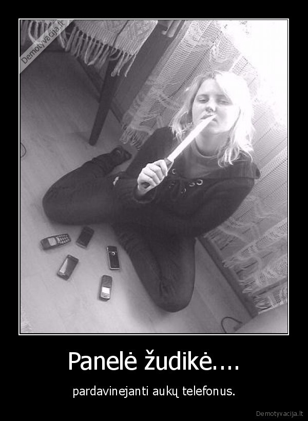 Panelė žudikė....