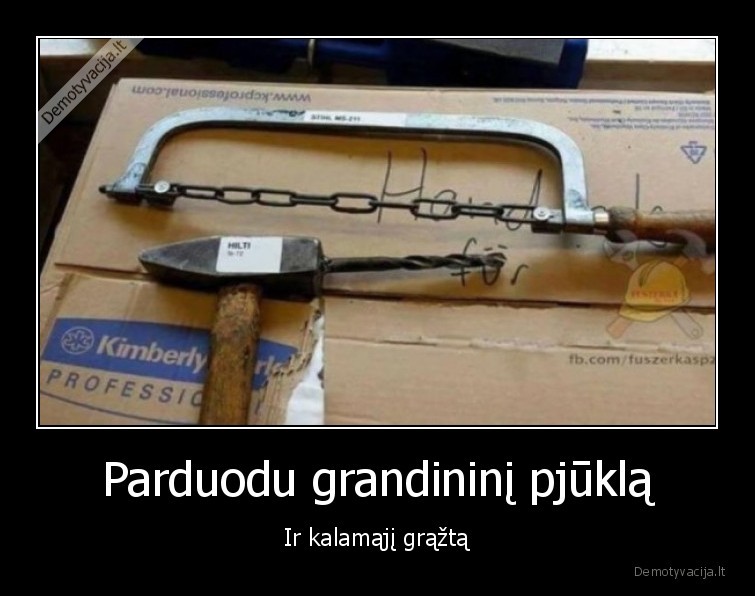 kalamasis, graztas,grandinis, pjuklas